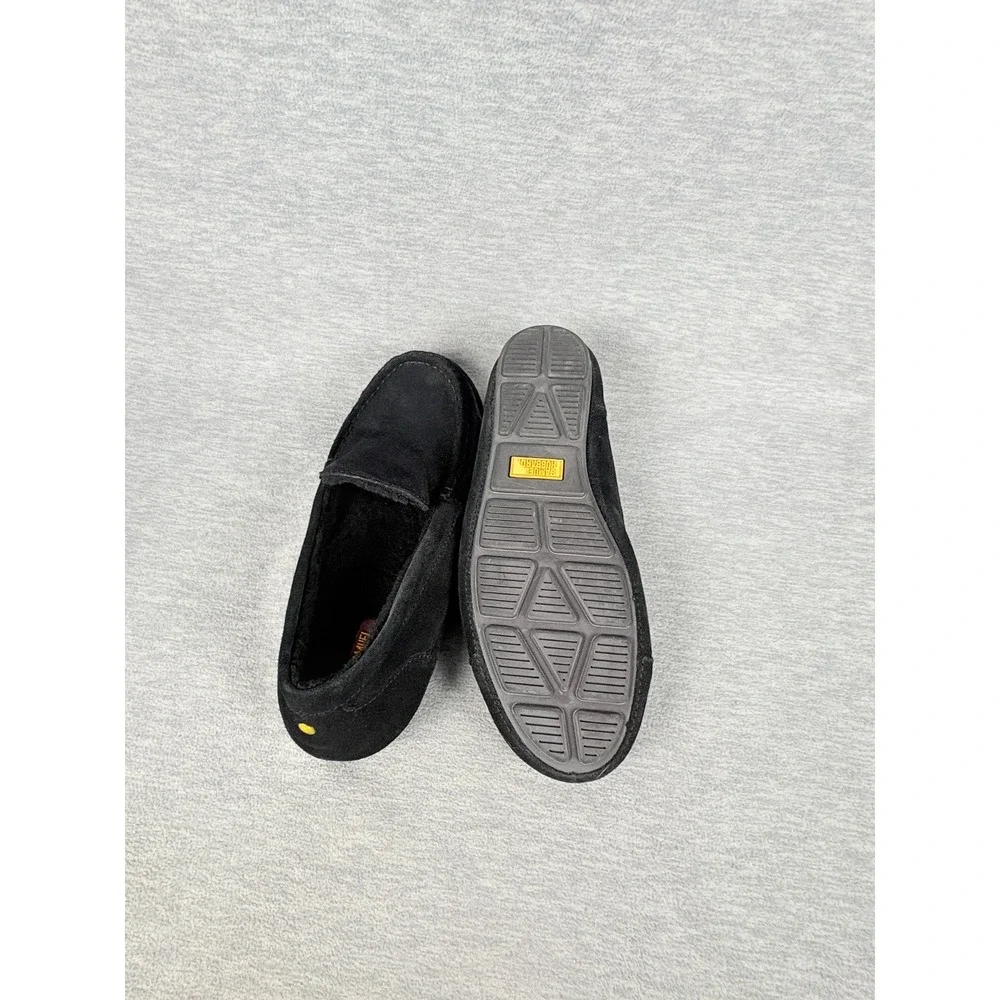 Samuel Hubbard Hubbard Dreams Slipper Loafers Mens 12 Black Suede Wool Lined